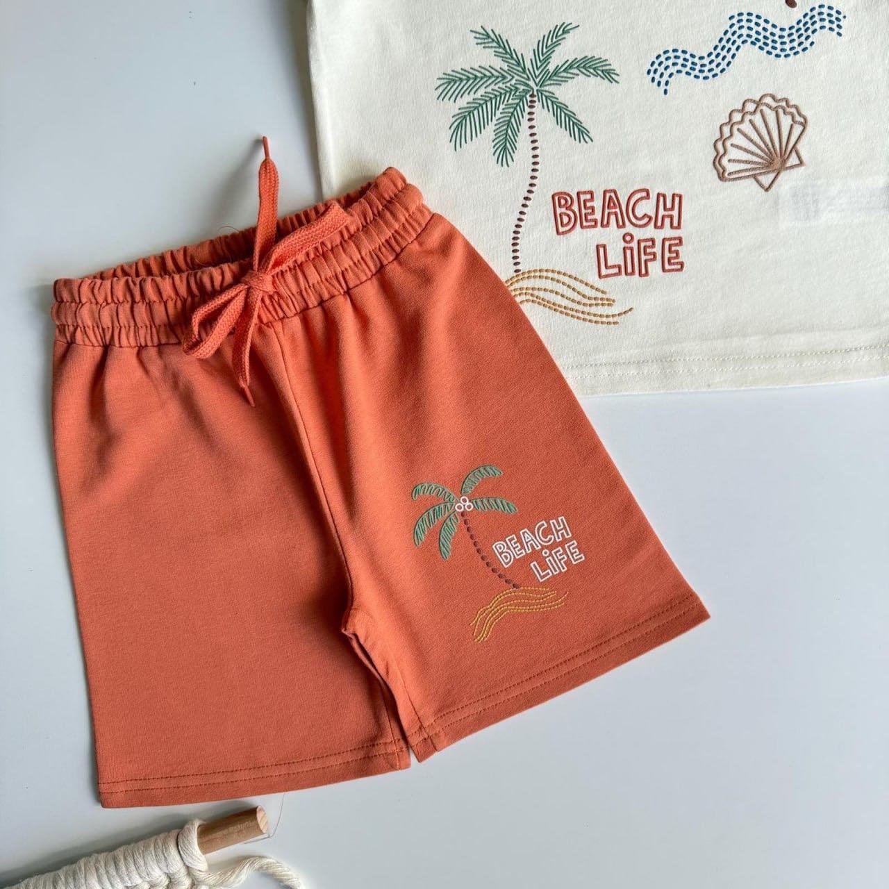 Beach Life Şortlu Takım