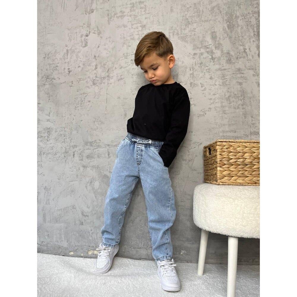Beli Lastikli Denim Pantolon