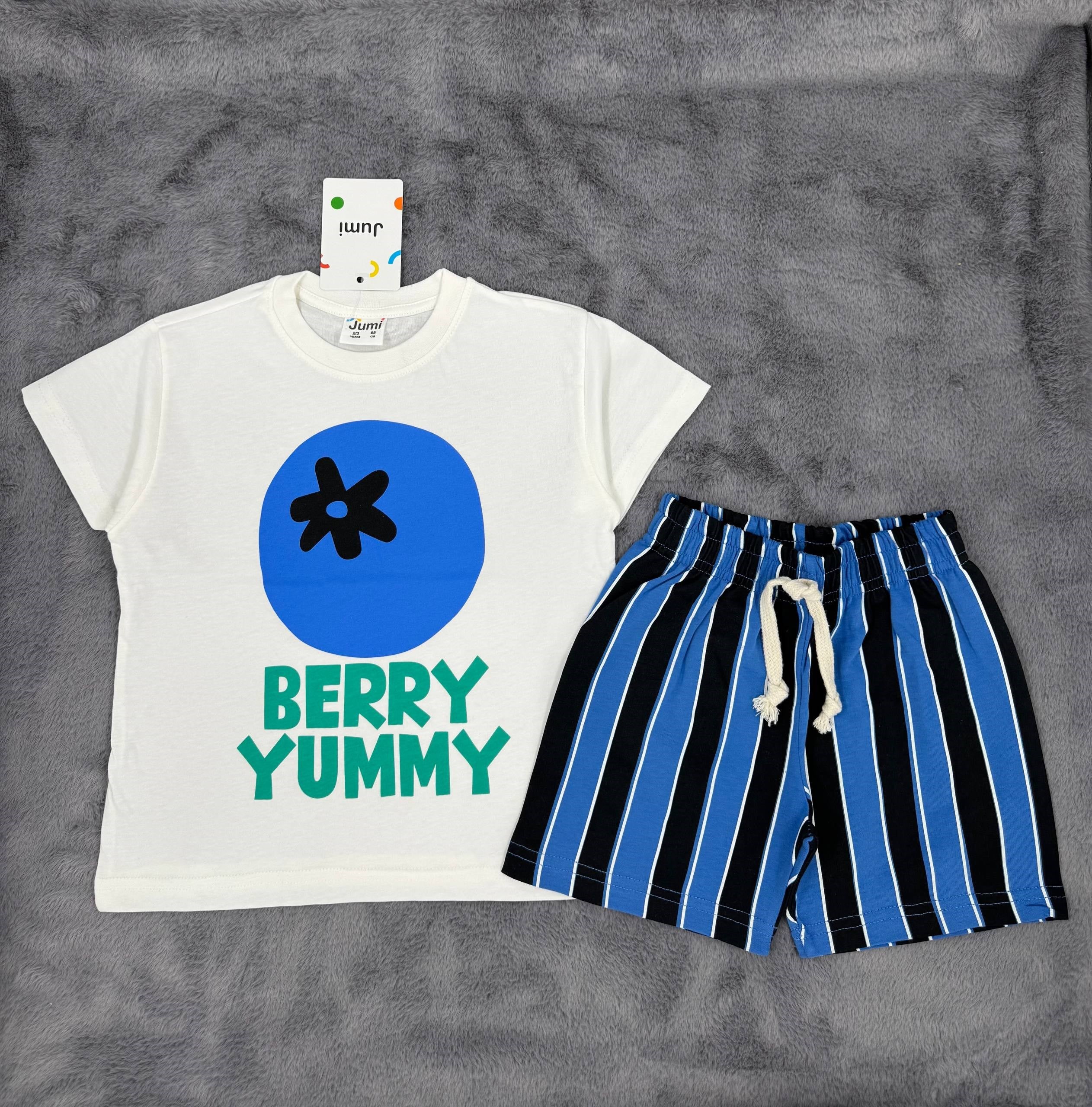 Berry Yummy Çizgili Takım