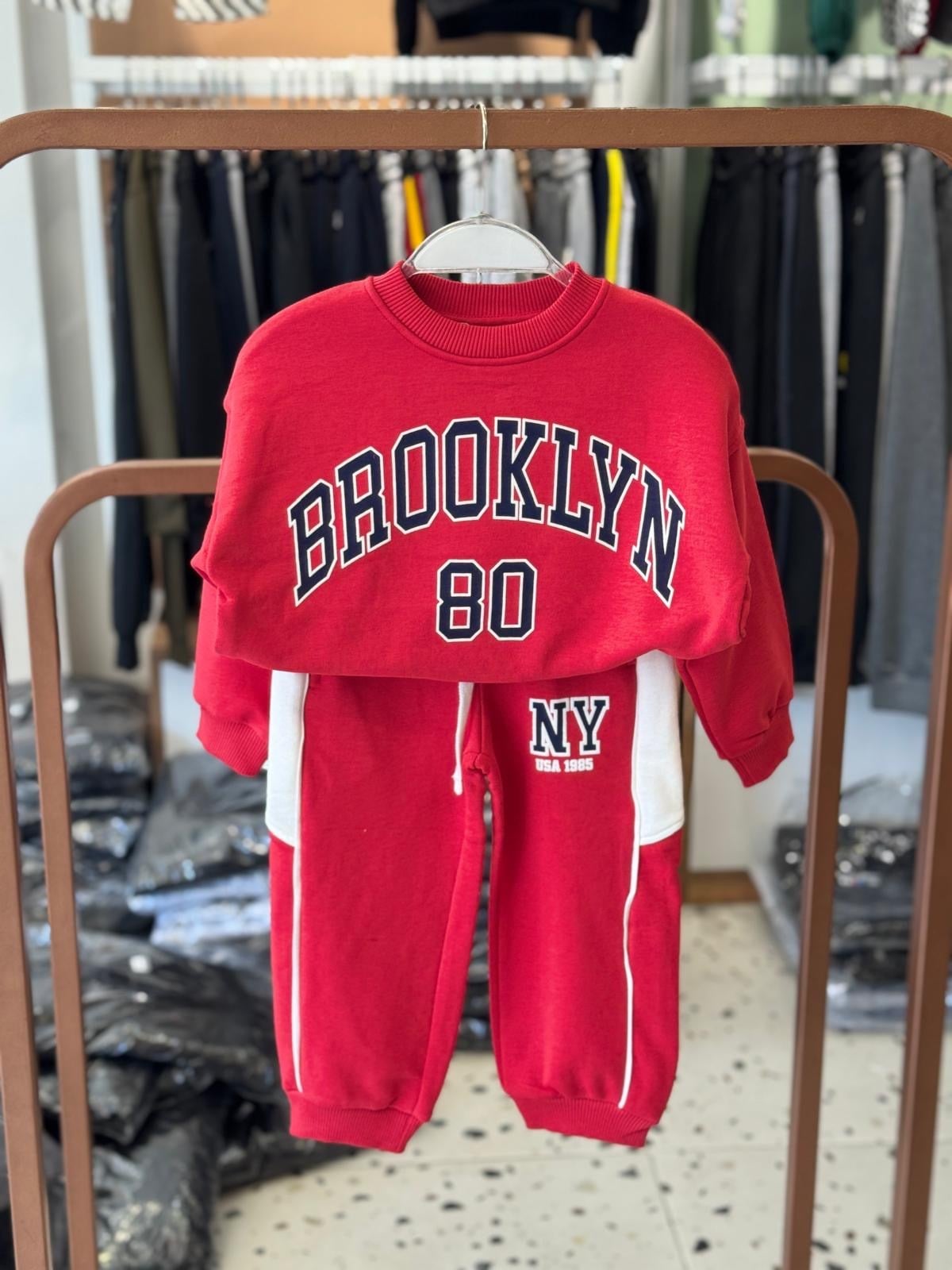 Brooklyn Eşofman Takım Kırmızı