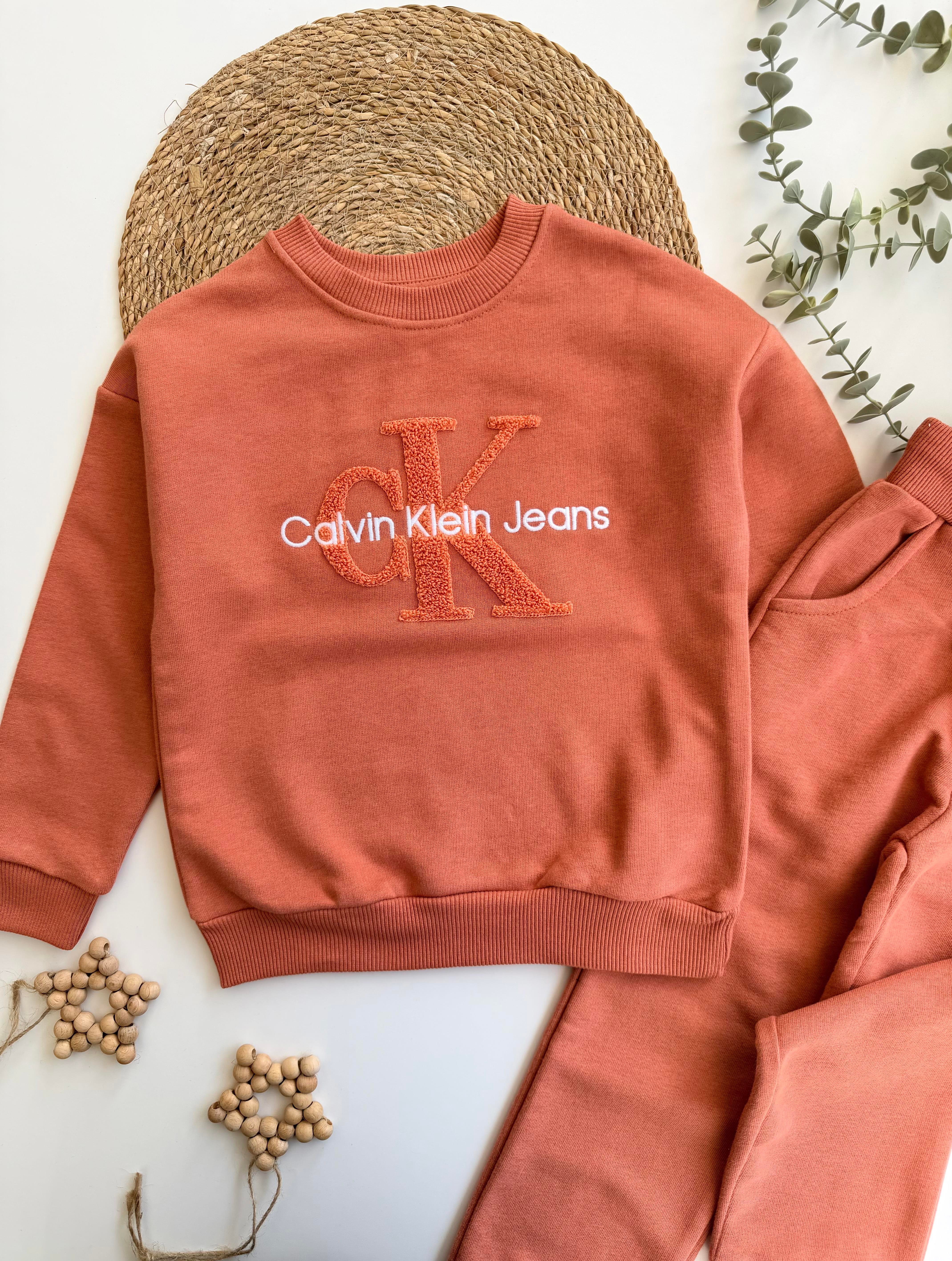 Calvin Clein Eşofman Takım Kiremit