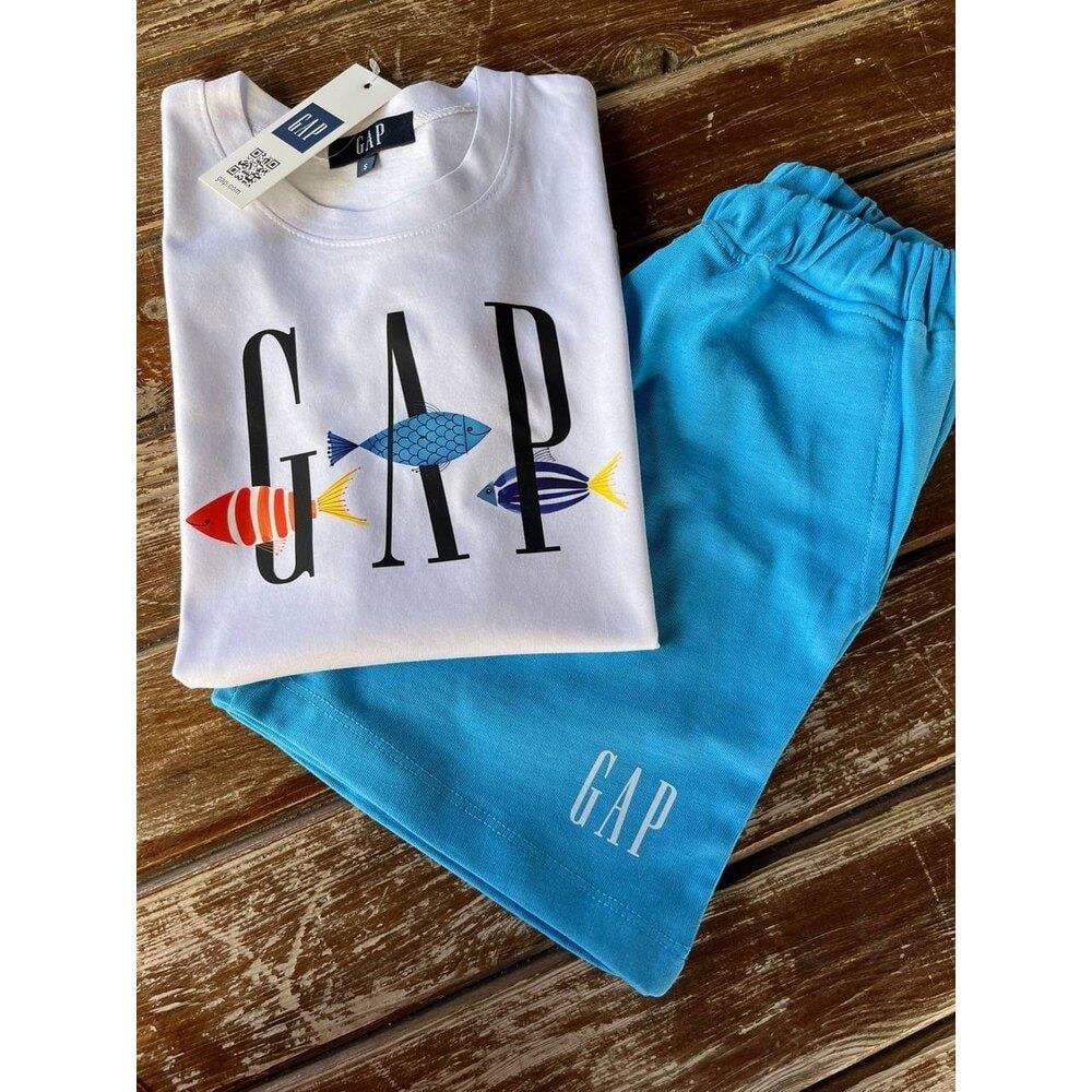 Gap Balık Desenli Takım