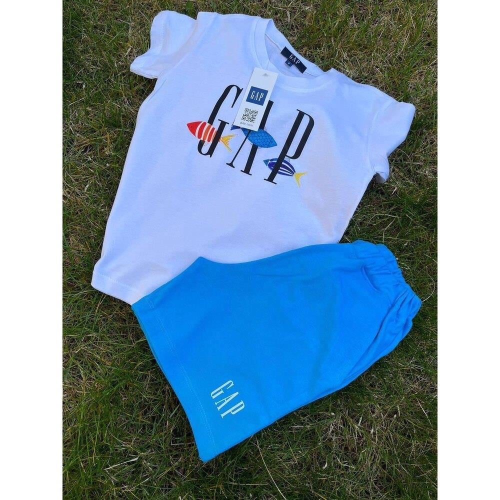 Gap Balık Desenli Takım