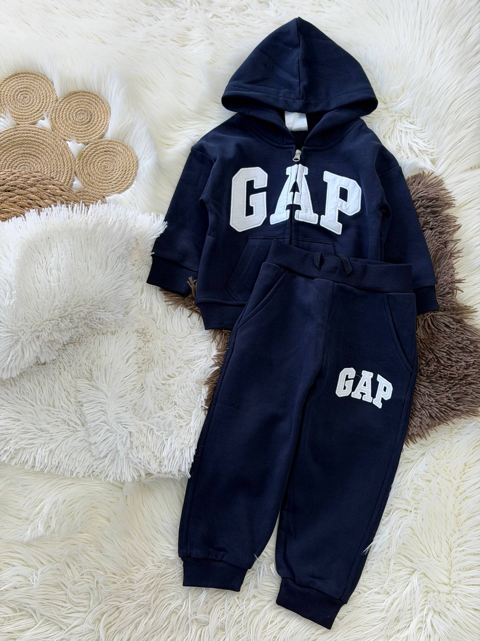 Gap Kapüşonlu Eşofman Takım Lacivert