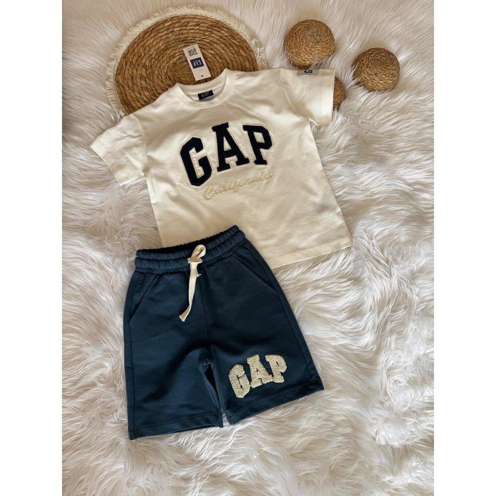 Gap Punch İşlemeli Takım Lacivert