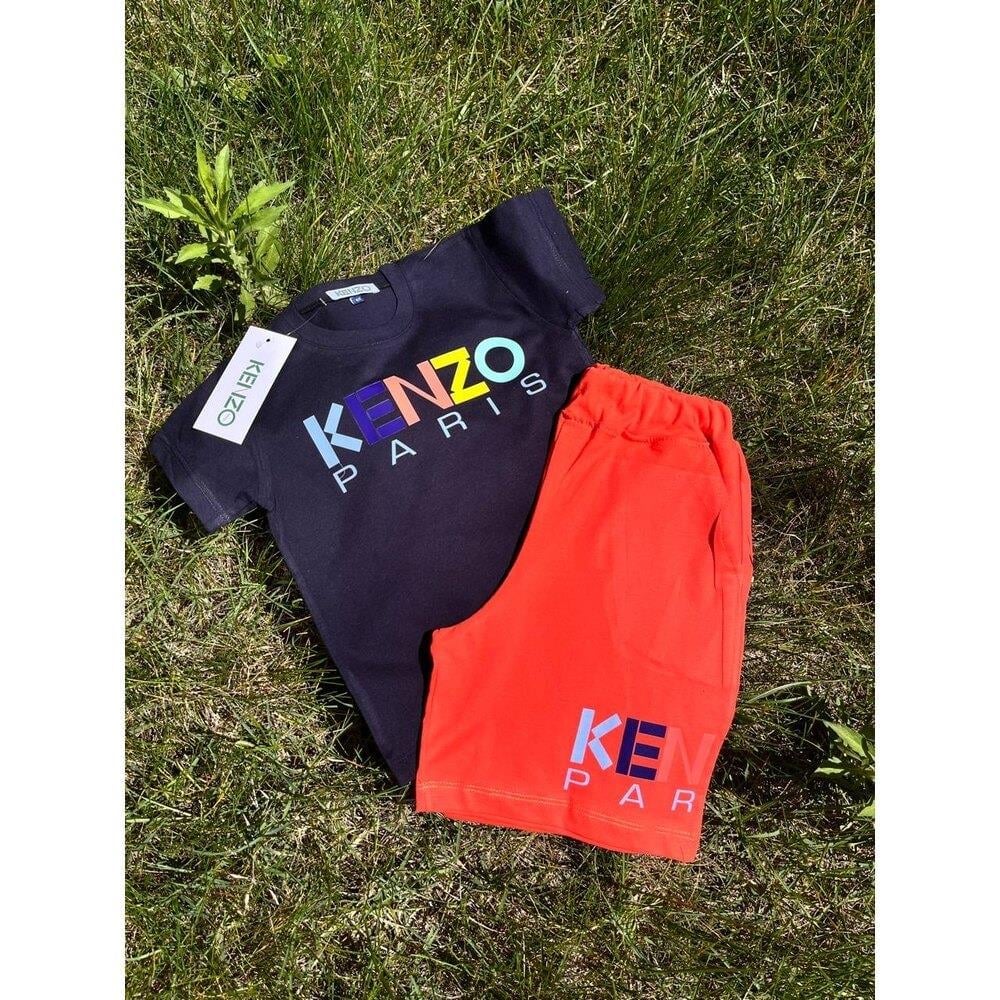 Kenzo Şortlu Takım Lacivert