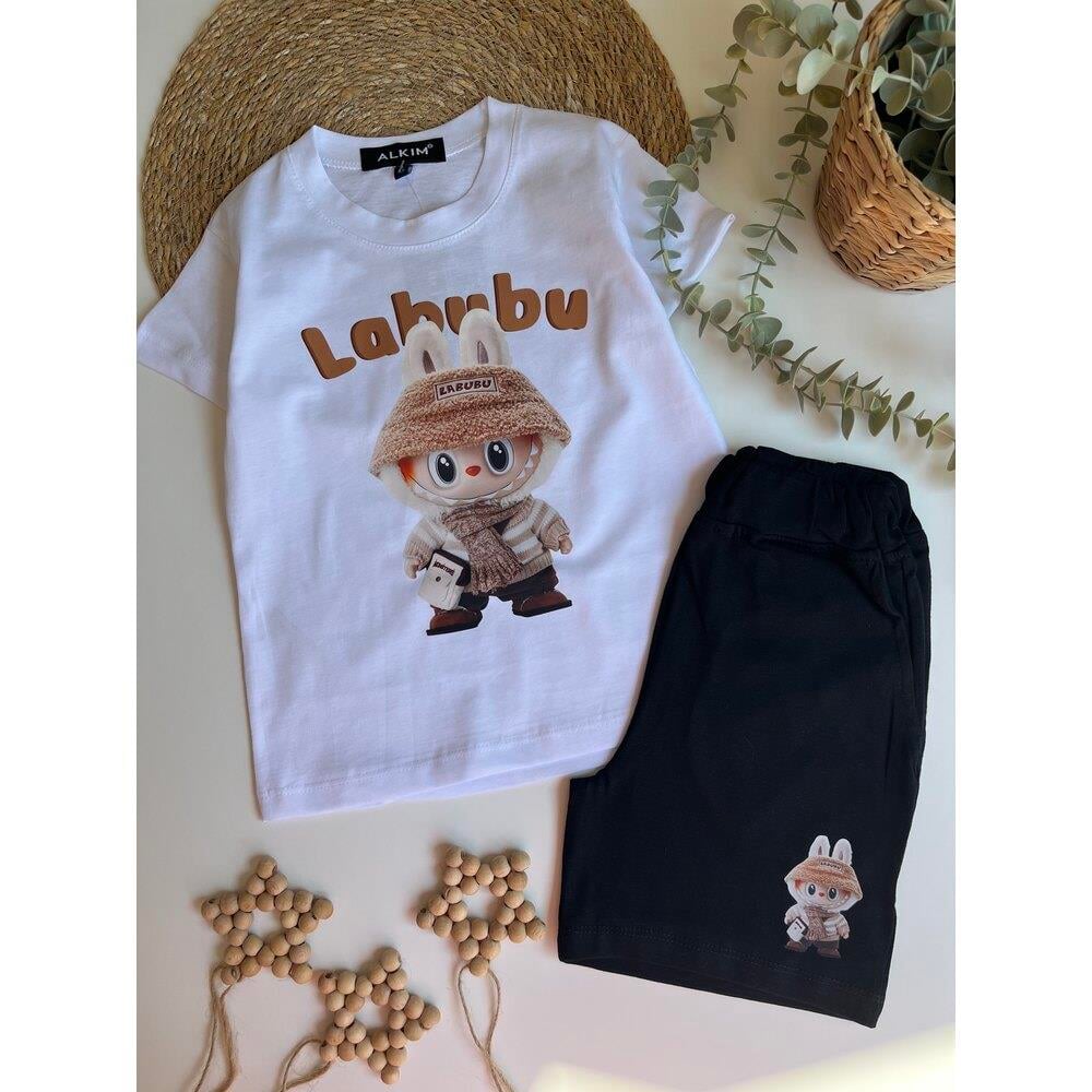Labubu Şortlu Takım