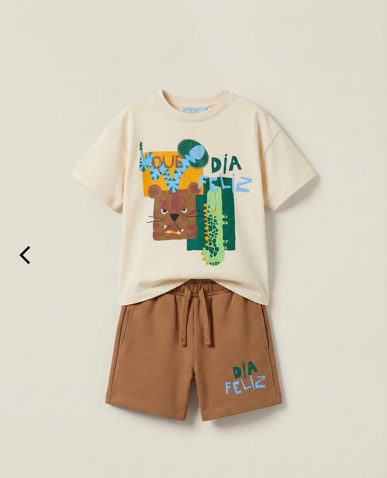 Laciel Animals Şortlu Takım