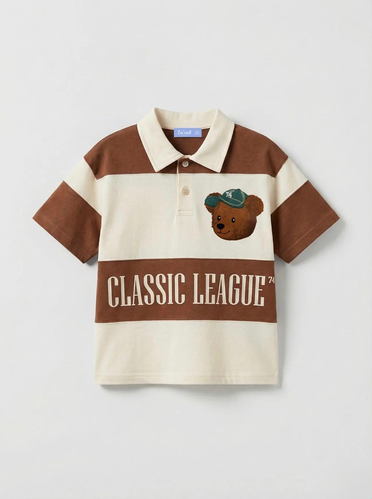 Laciel Bear Polo Yaka Tshirt
