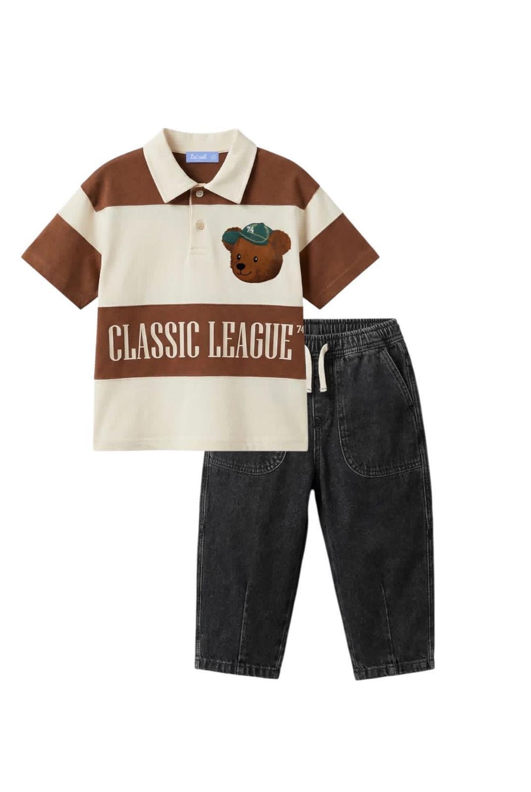 Laciel Bear Polo Yaka Tshirt