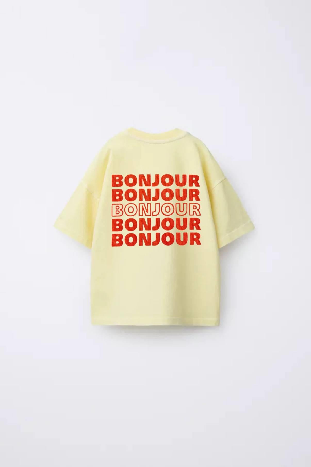 Laciel Paris Bonjour Tişört