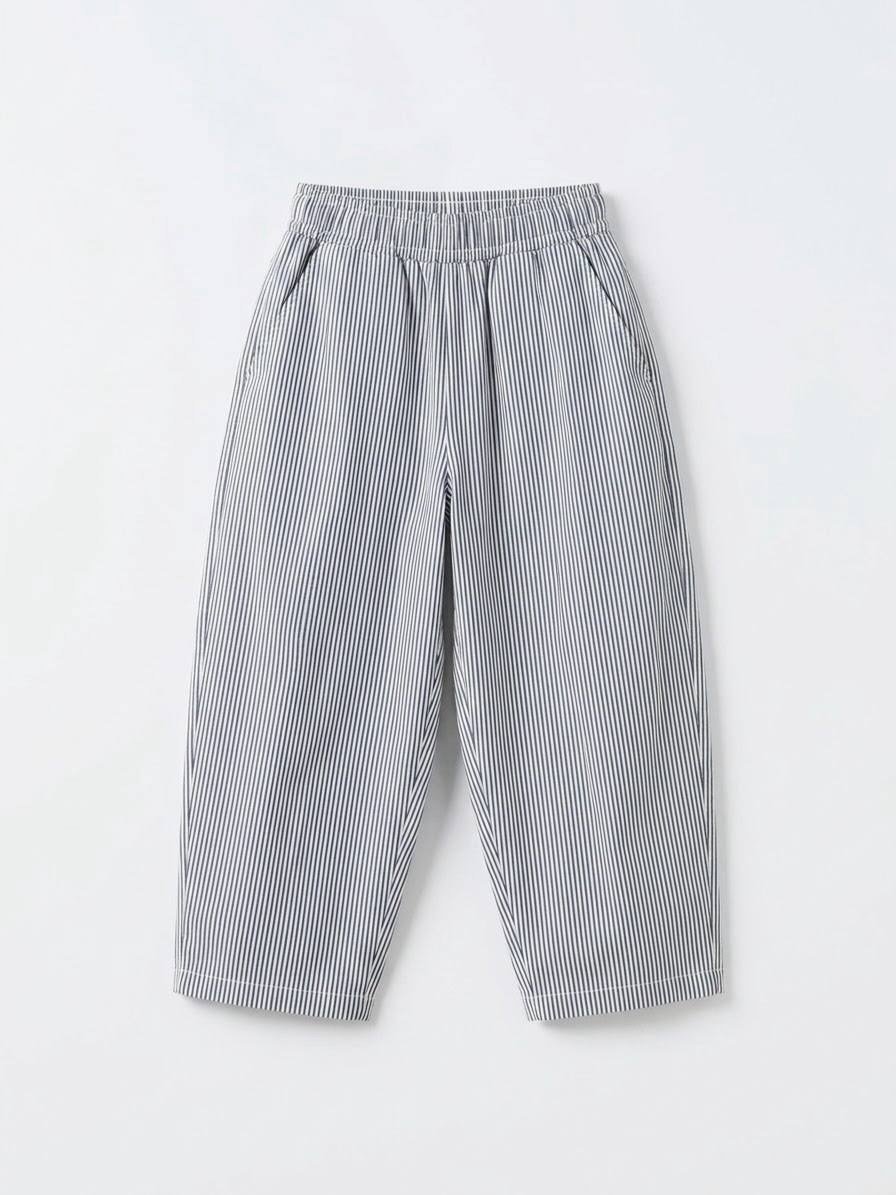 Laciel Paris Çizgili Baloon Pantolon