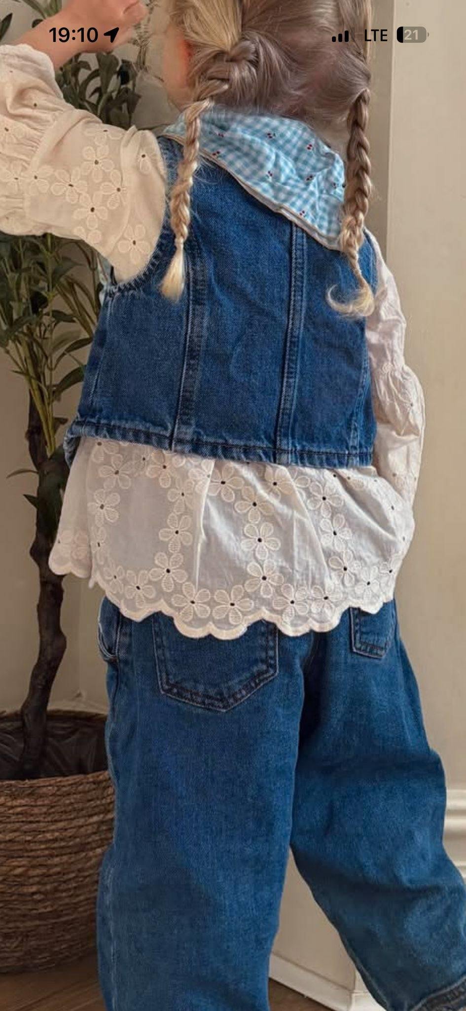 Laciel Paris Denim Yelekli Takım (gömlek dahil değildir)
