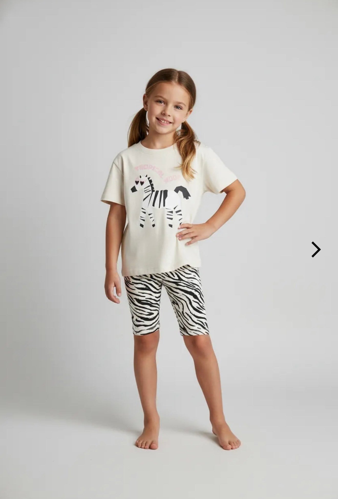 Laciel Paris Zebra Desenli Takım