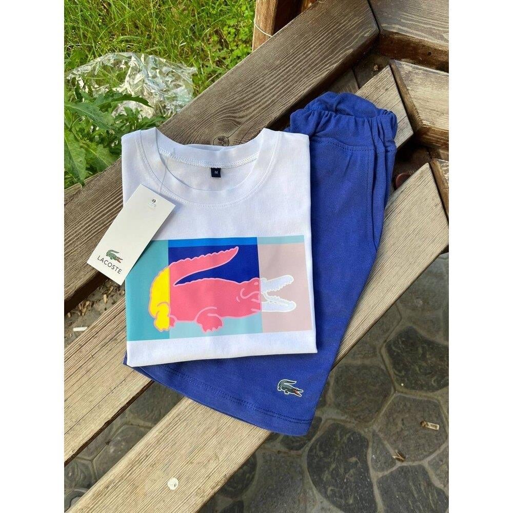 Lacoste Şortlu Takım Lacivert