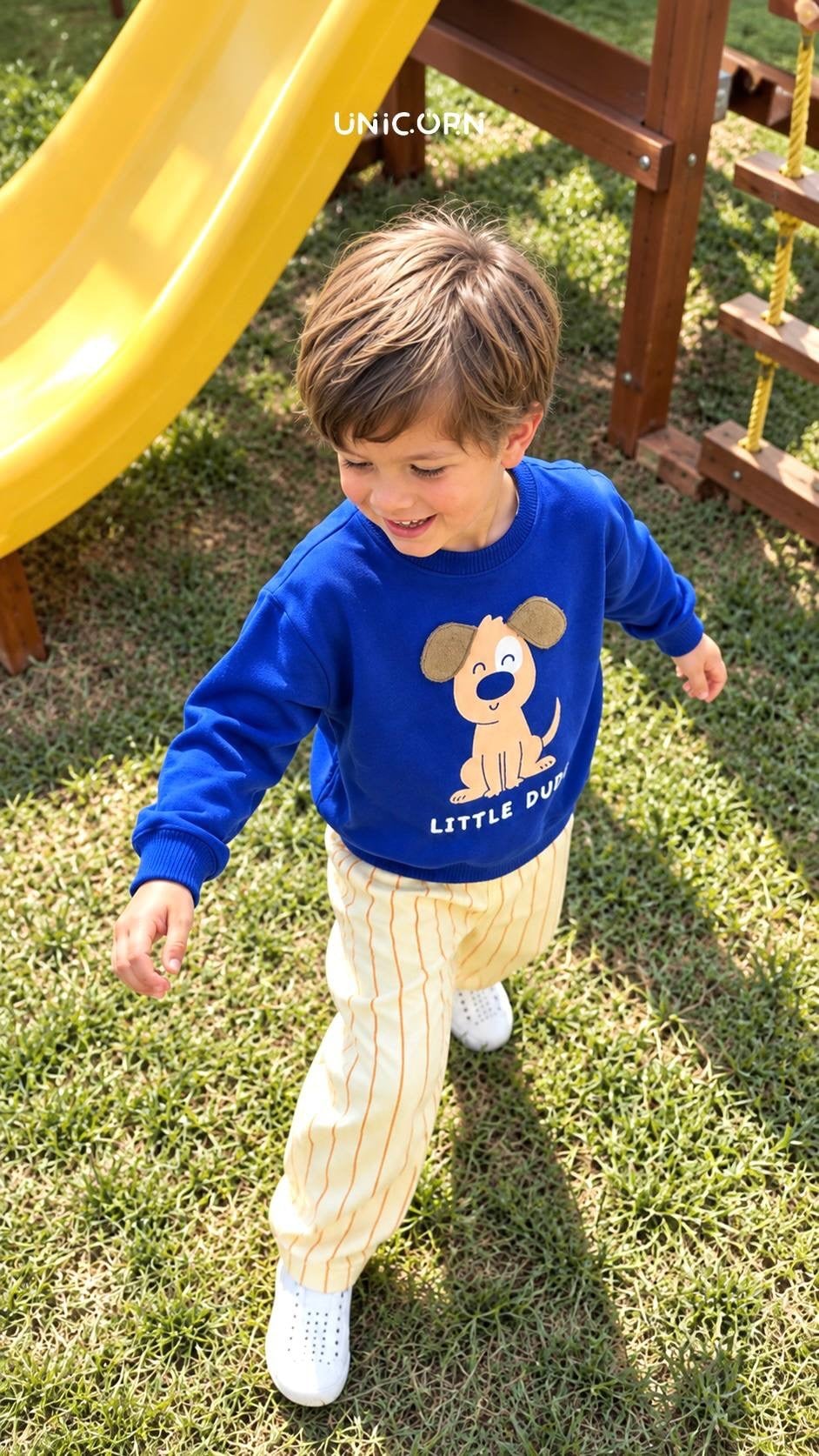 Little Dude Çizgili Takım