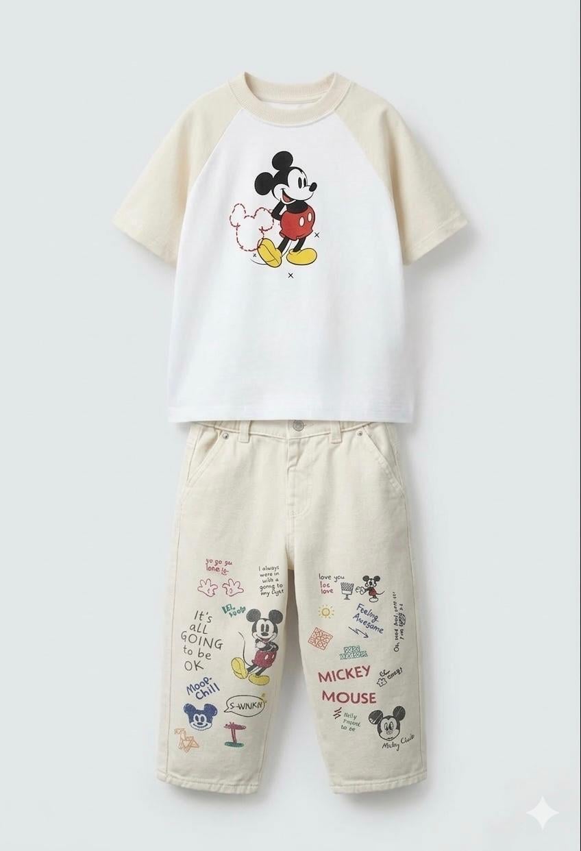 Mickey Mouse Pantolon Takım