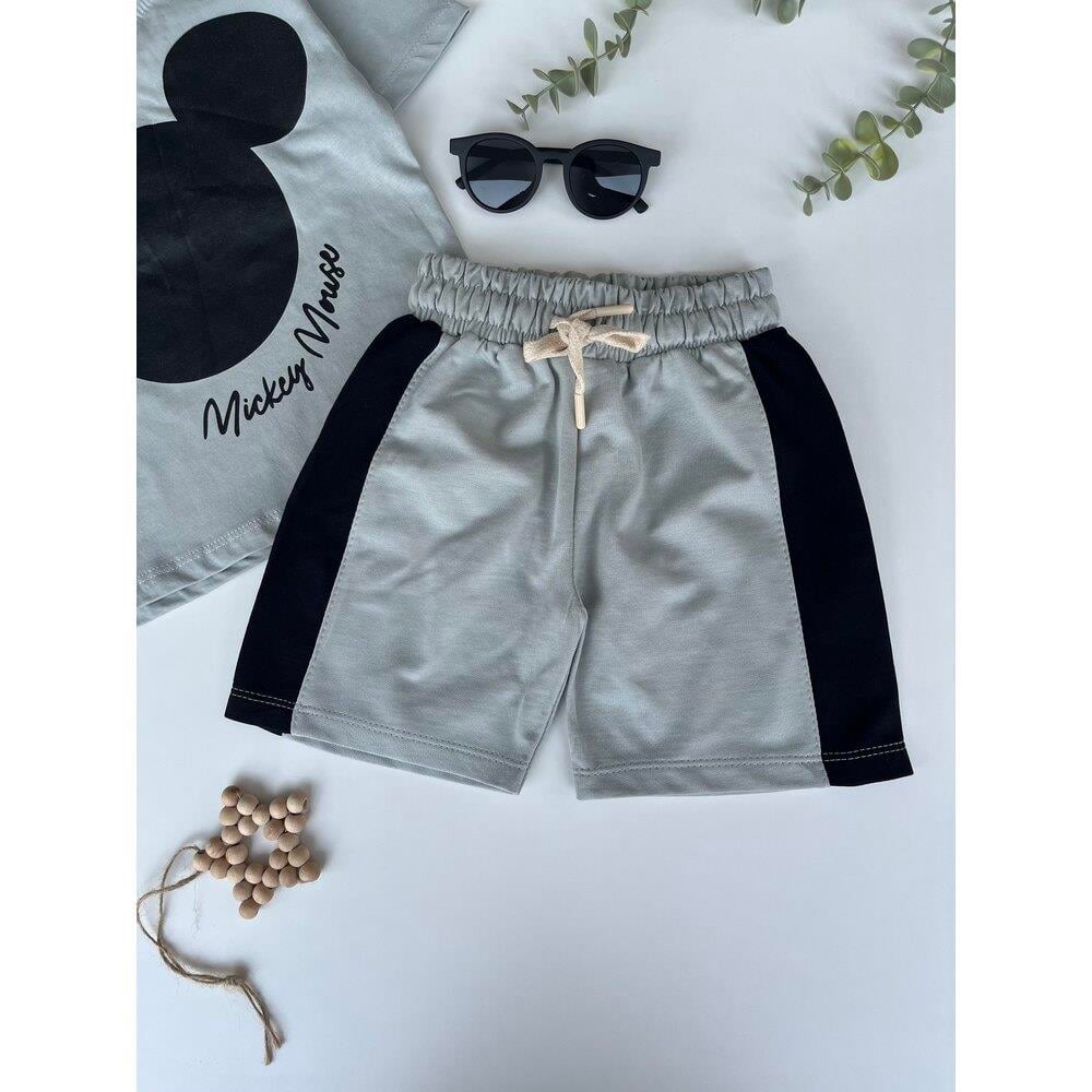 Mickey Mouse Şortlu Takım