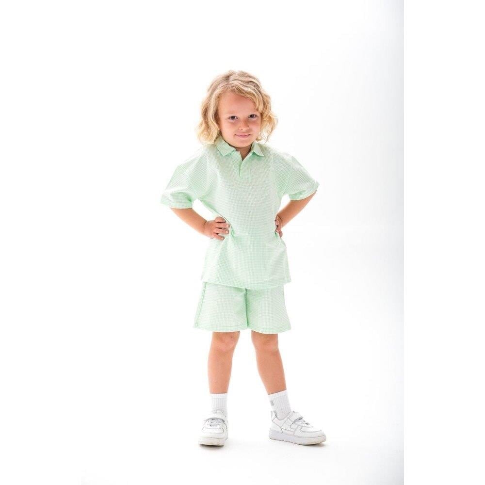 Mint Yeşili Şortlu Takım