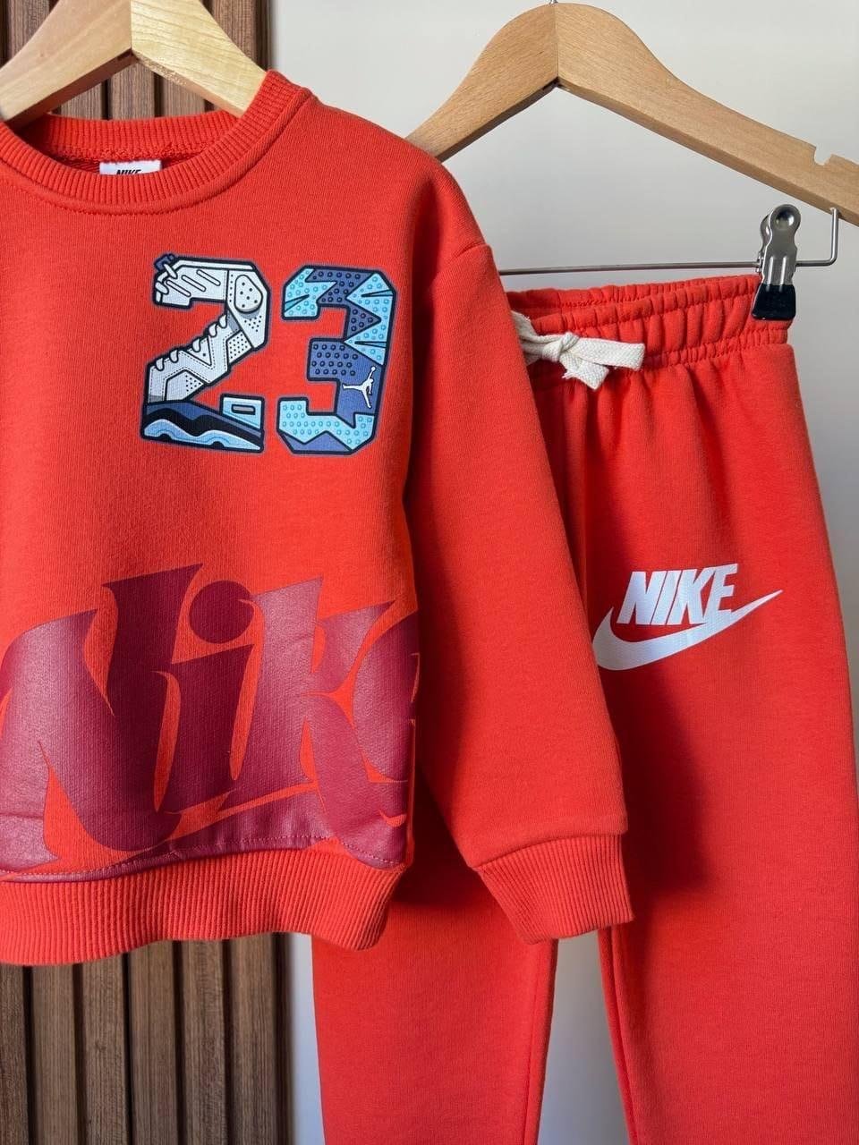 Nike 23 Baskılı Eşofman Takım Kırmızı