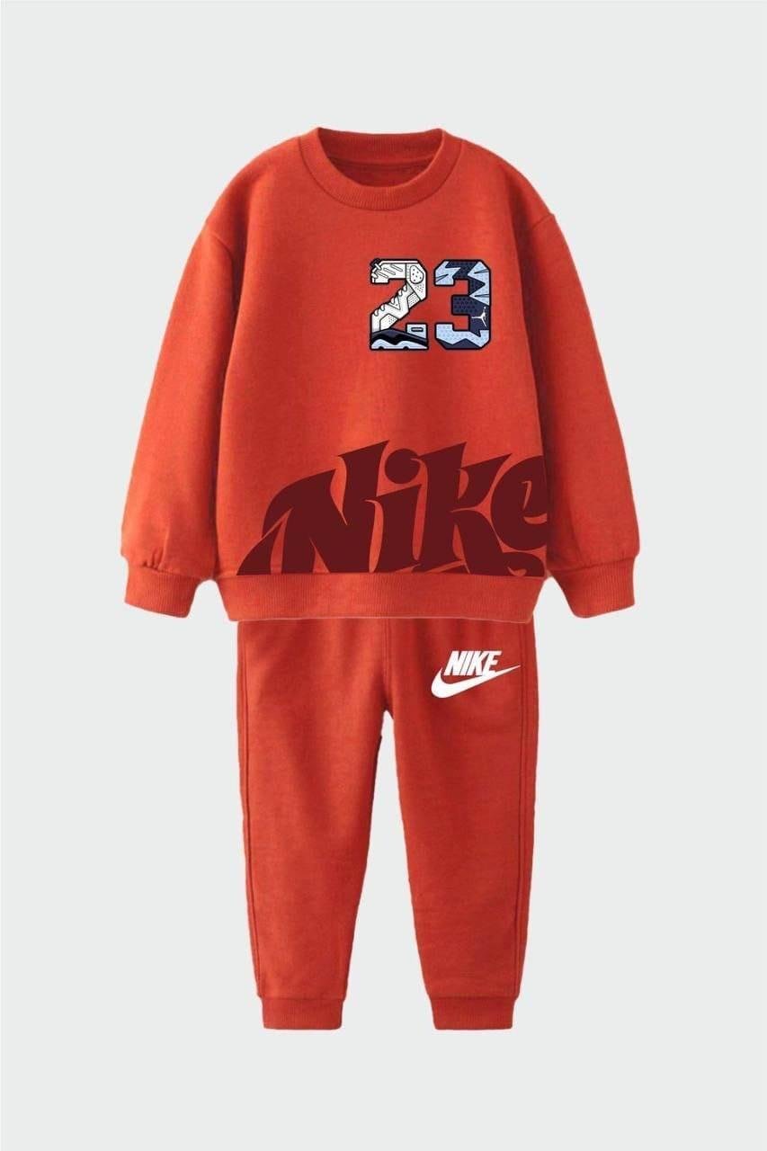 Nike 23 Baskılı Eşofman Takım Kırmızı