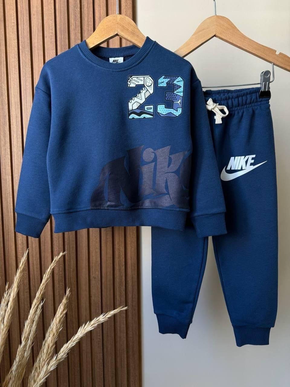 Nike 23 Baskılı Eşofman Takım Mavi
