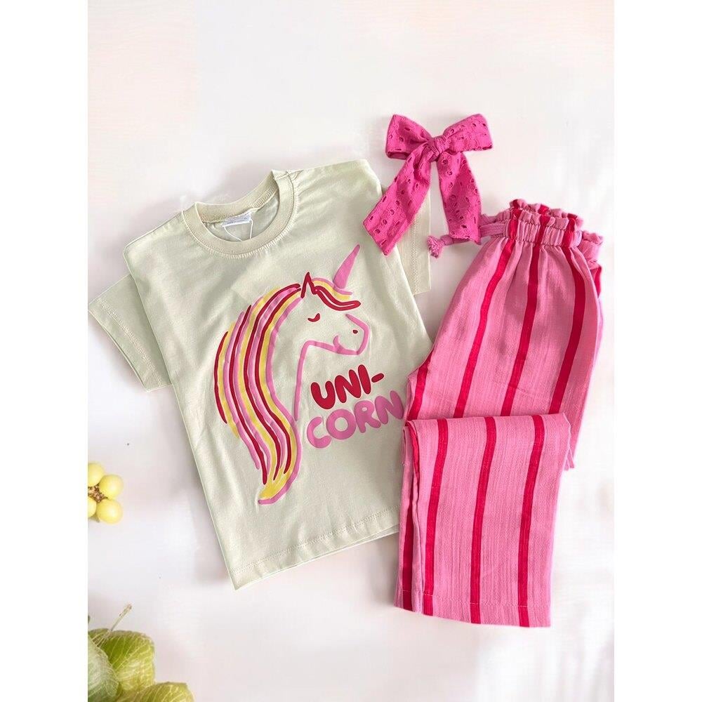 Unicorn İkili Müslin Takım