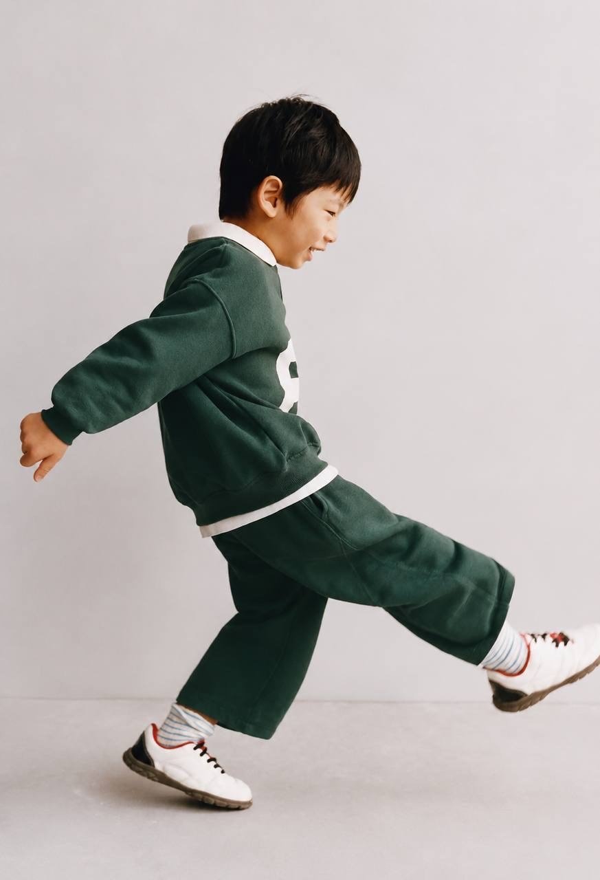 Varsity 80 Polo Yaka Yeşil Takım