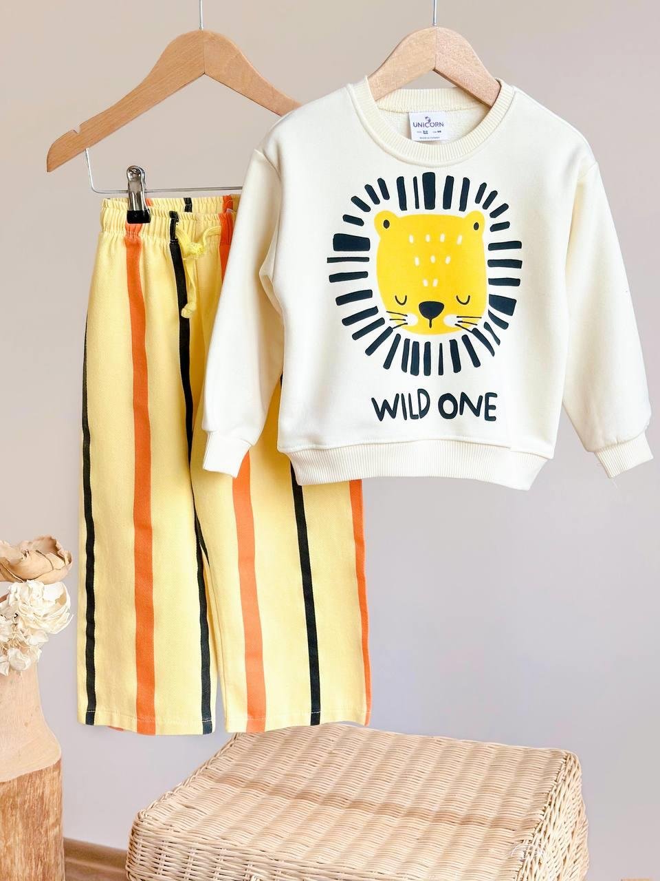Wild One Çizgili Eşofman Takım