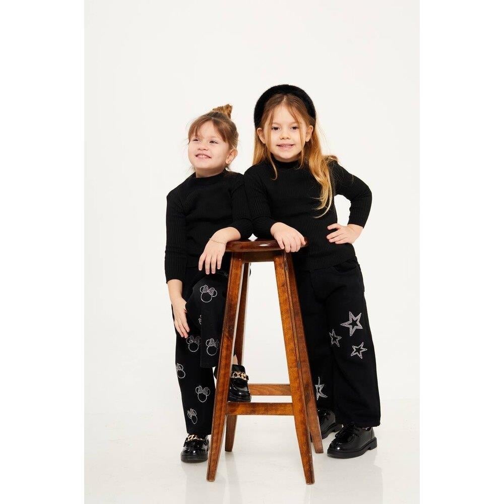 Zara Yıldız İşlemeli Pantolon