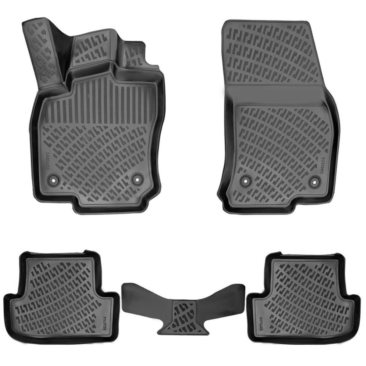 Rizline Audi Q2 2016+ 3D Havuzlu Paspas