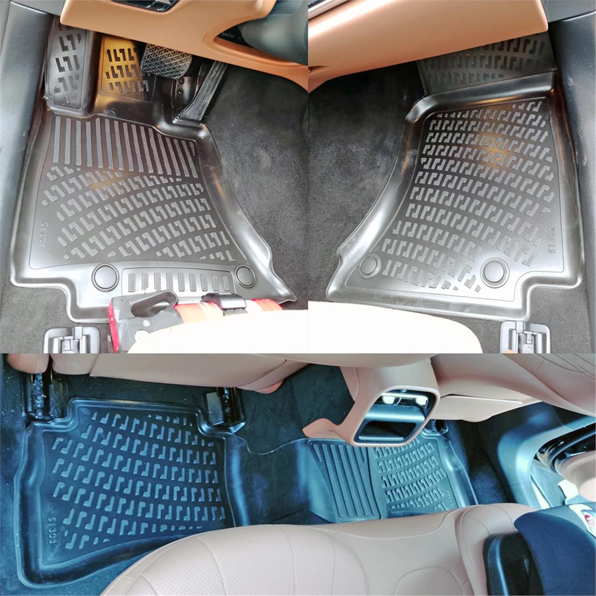 Rizline Audi Q8 E-Tron 2024+ 3D Havuzlu Paspas