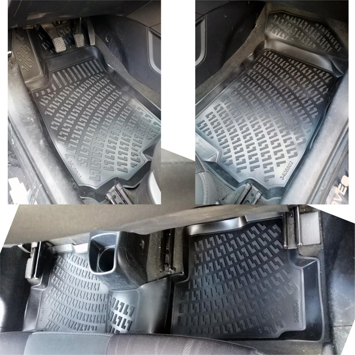 Rizline Chevrolet Aveo 2011+ 3D Havuzlu Paspas