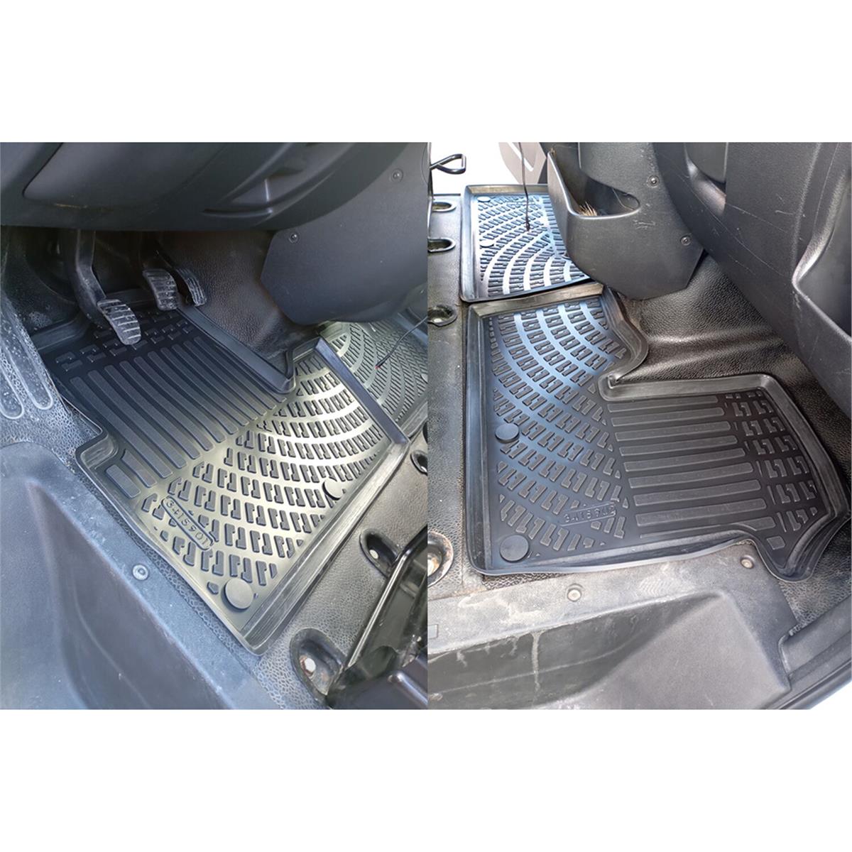 Rizline Citroen e-C3 Aircross (Elektrikli) 2025+ /Opel Frontera (Elektrikli) 2025+ 3D Havuzlu Paspas