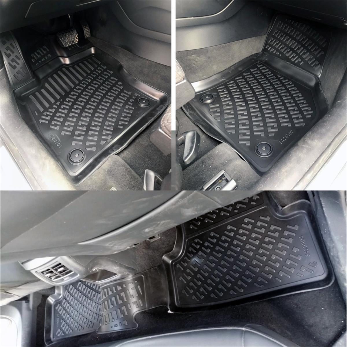 Rizline Citroen e-C4 X (Elektrikli) 2023+ /e-C4/2008 (Elektrikli) 2020+ 3D Havuzlu Paspas