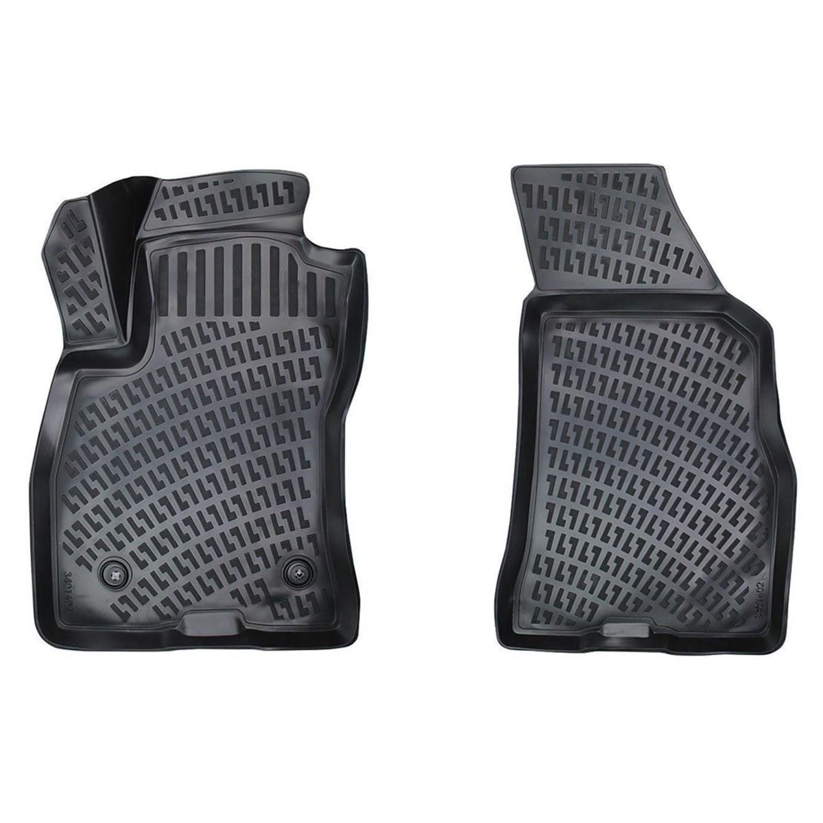 Rizline Fiat Doblo 2010-2022 (Panelvan) 3D Havuzlu Ön Paspas