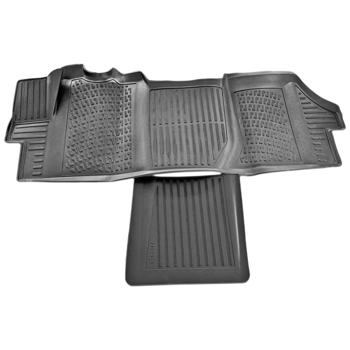 Rizline Fiat Ducato 2006+ /Jumper/Boxer Ticari 3D Havuzlu Ön Paspas