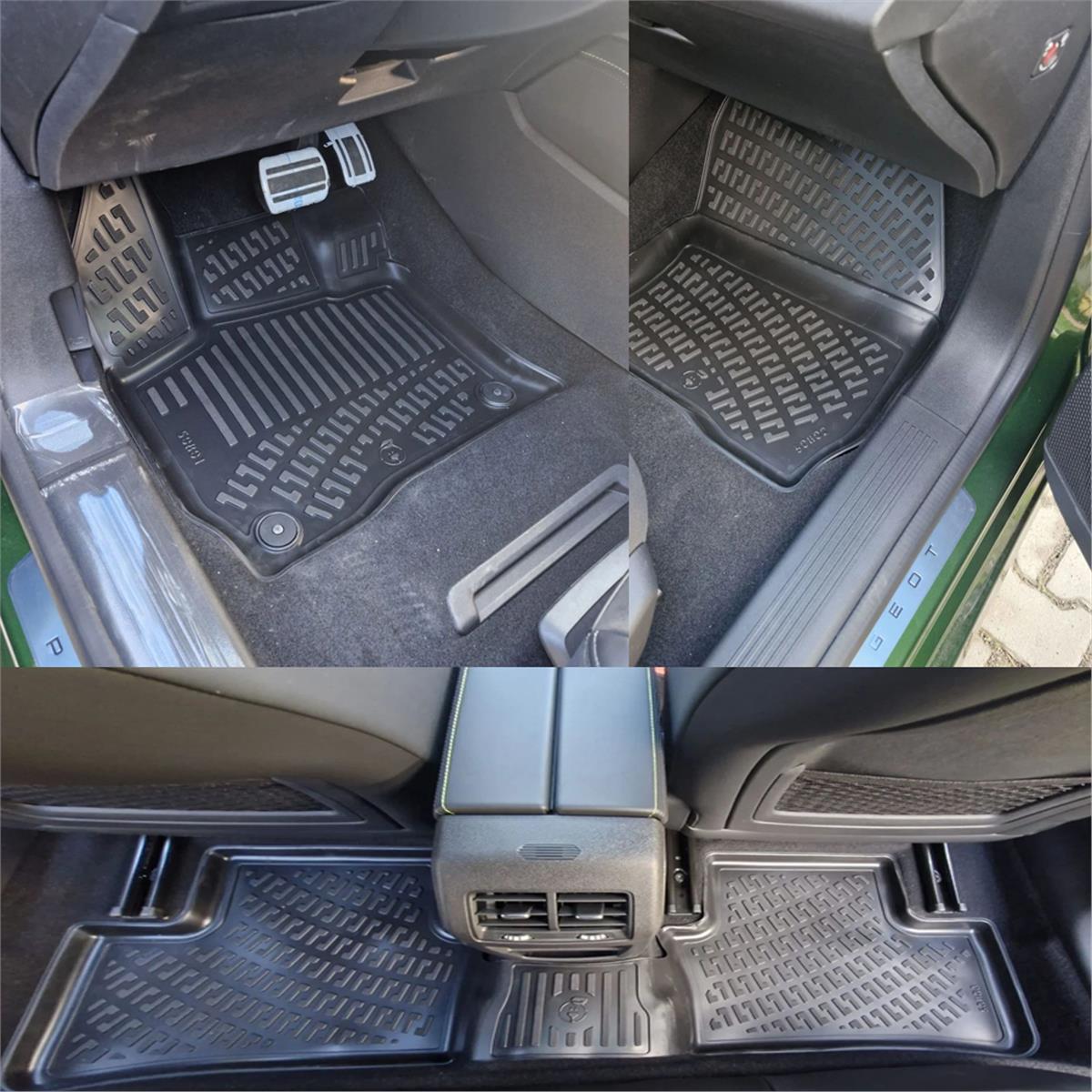 Rizline Fiat Ducato 2006+ /Jumper/Boxer Ticari 3D Havuzlu Ön Paspas