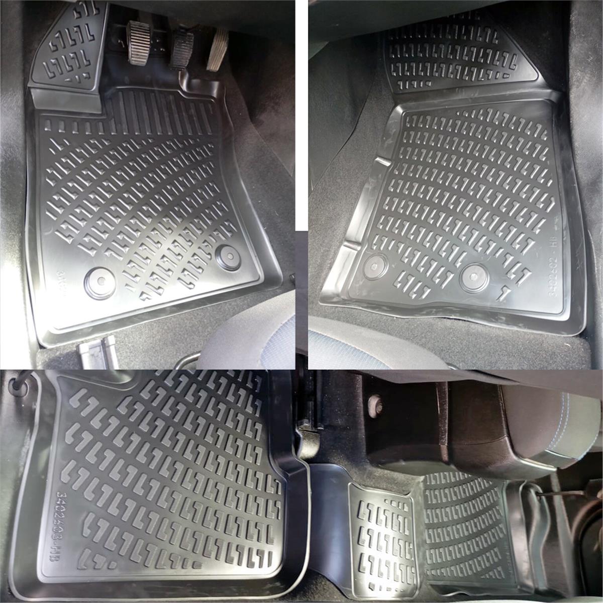 Rizline Fiat Egea HB 2015+ /Egea Cross 2020+ 3D Havuzlu Paspas