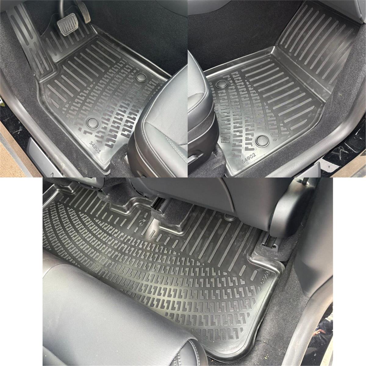 Rizline Fiat Fiorino (Benzinli) 2007+ /Fiorino (Dizel) 2007-2019 (Panelvan) 3D Havuzlu Ön Paspas