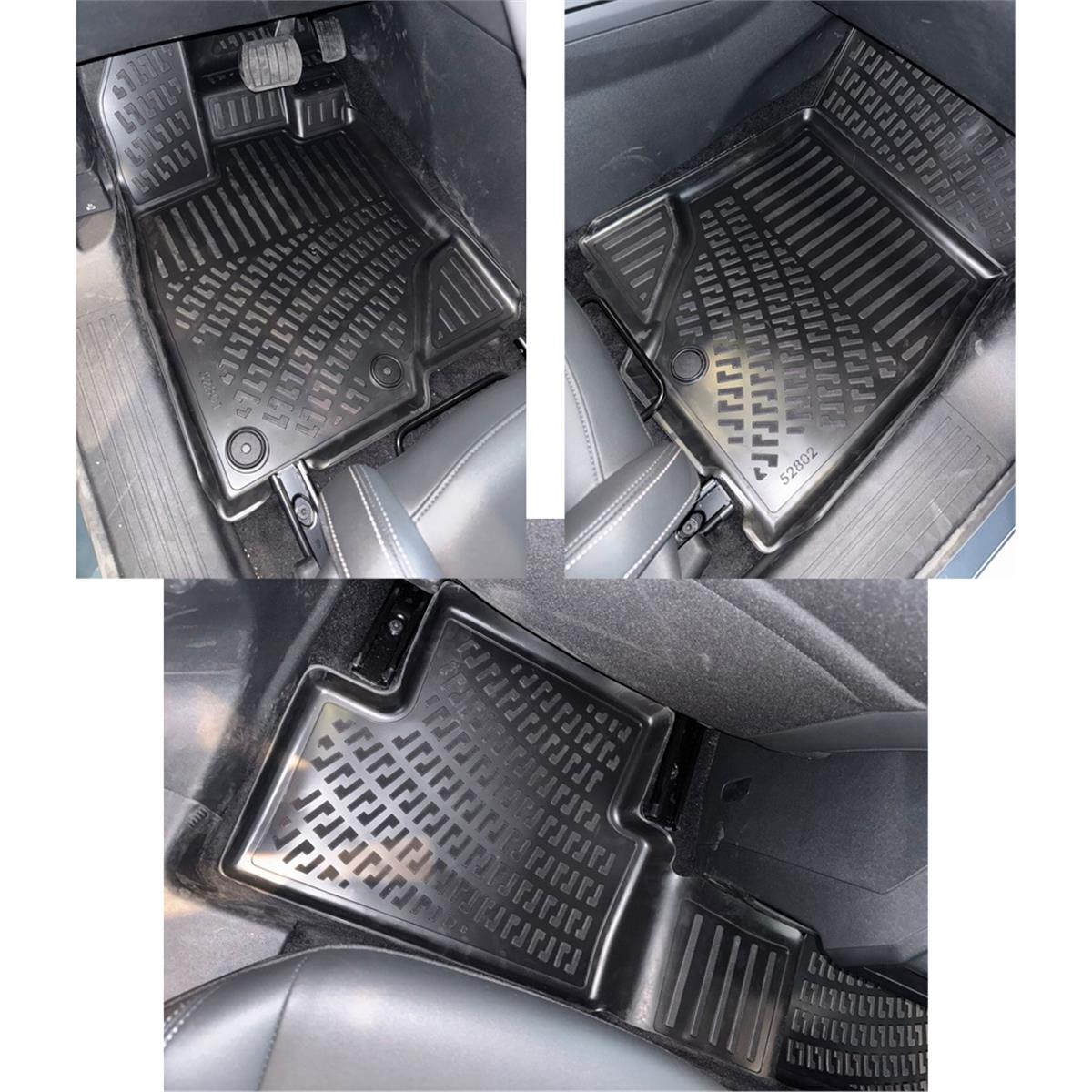 Rizline Ford Custom 2024+ (Kapalı Kasa) /Transporter T7 2024+ Ticari 3D Havuzlu Ön Paspas