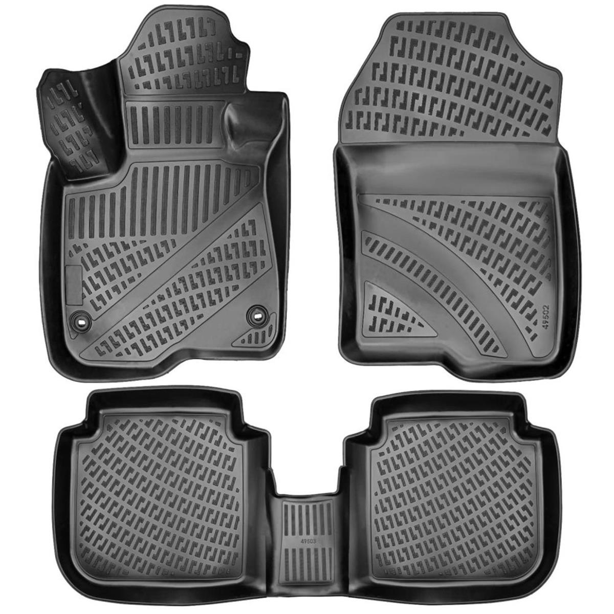 Rizline Honda CR-V 2023+ 3D Havuzlu Paspas