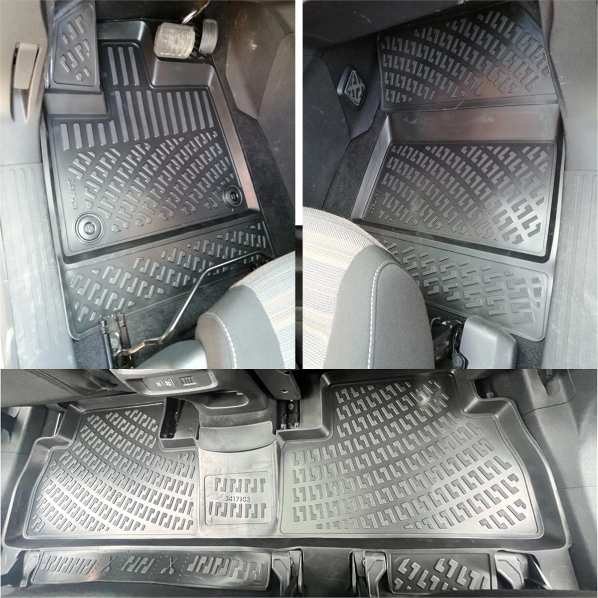 Rizline Hyundai Kona 2017-2023 3D Havuzlu Paspas