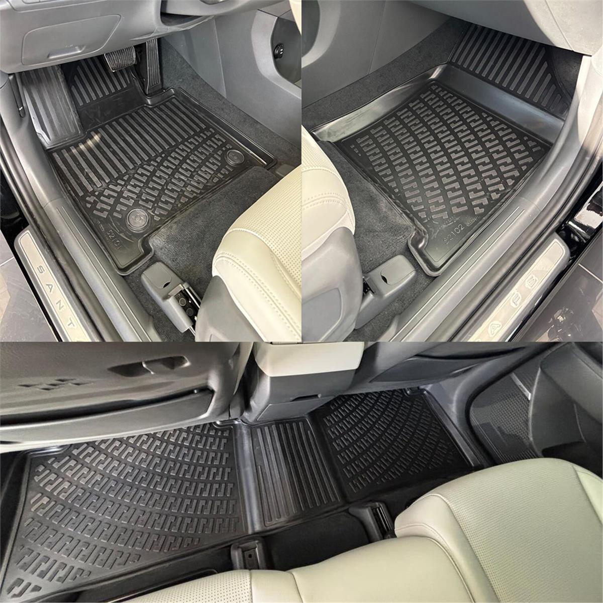 Rizline Hyundai Tucson 2021+ (Hybrid uyumsuz) 3D Havuzlu Paspas