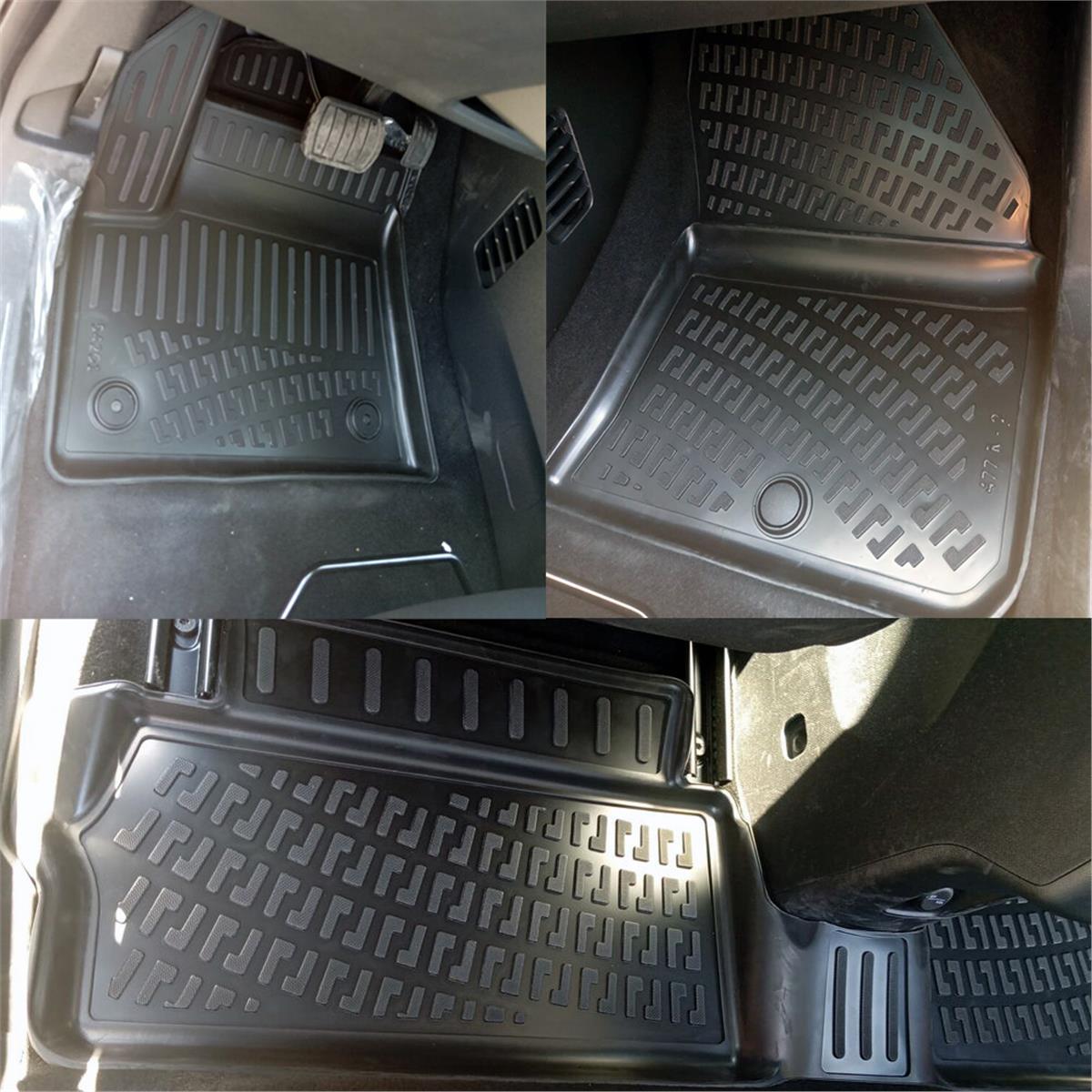 Rizline Kia EV9 2024+ (6 Koltuk/4 Koltuk) 3D Havuzlu Paspas