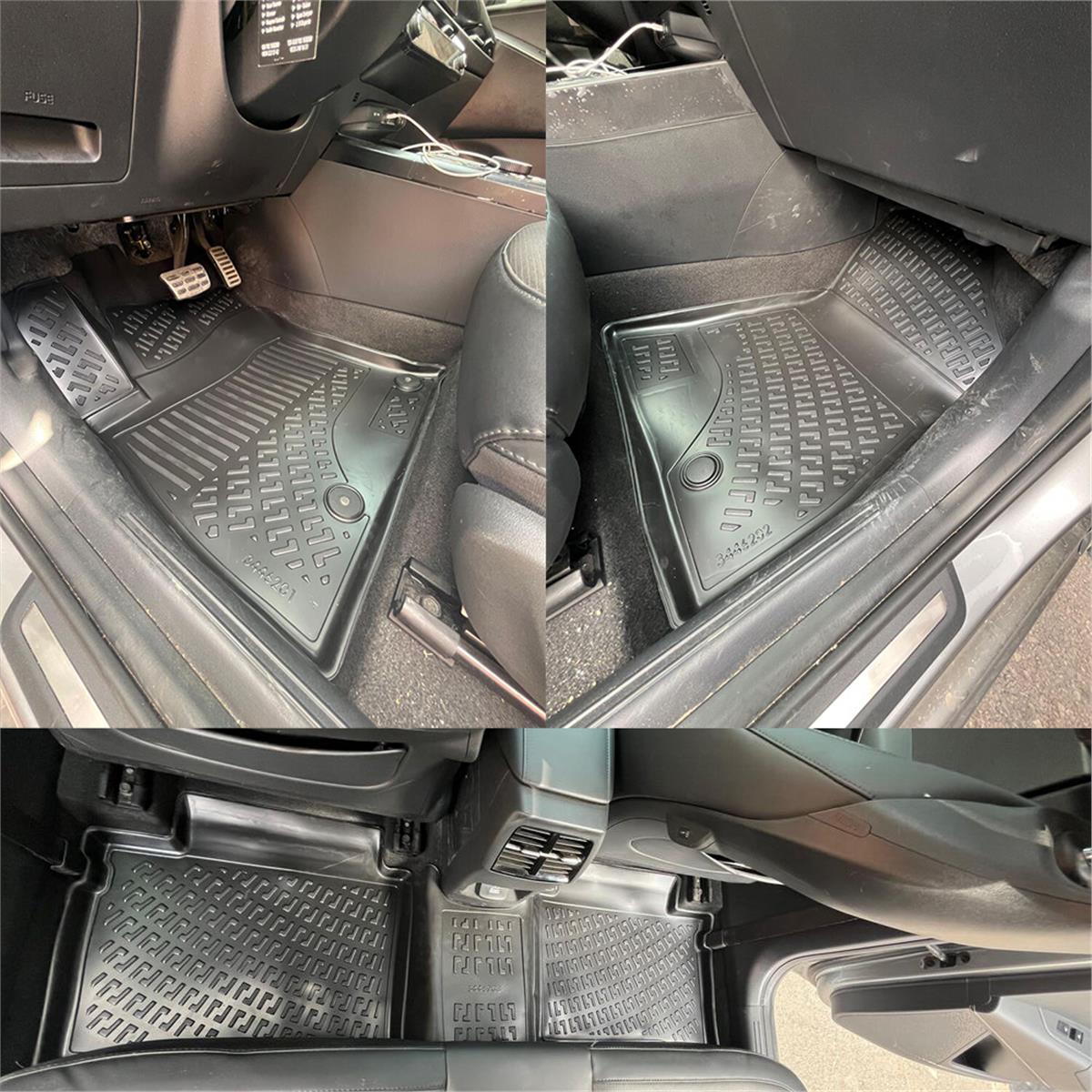 Rizline Kia Sorento (Benzinli) 2021+ (5 Koltuk) 3D Havuzlu Paspas