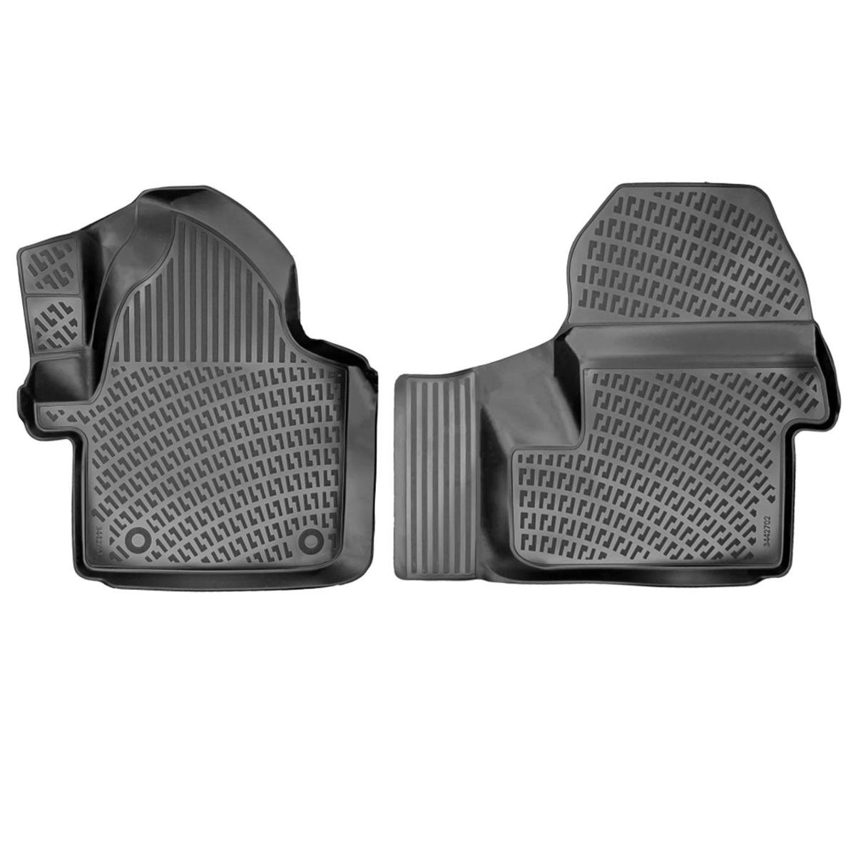 Rizline Mercedes Sprinter 2006-2019 (Kapalı Kasa) Ticari 3D Havuzlu Ön Paspas