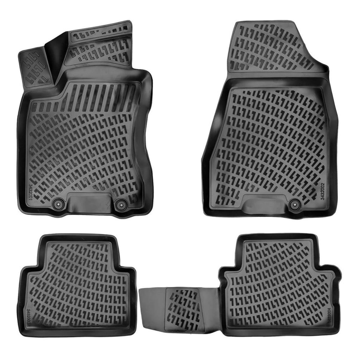 Rizline Nissan X-Trail 2007-2013 3D Havuzlu Paspas