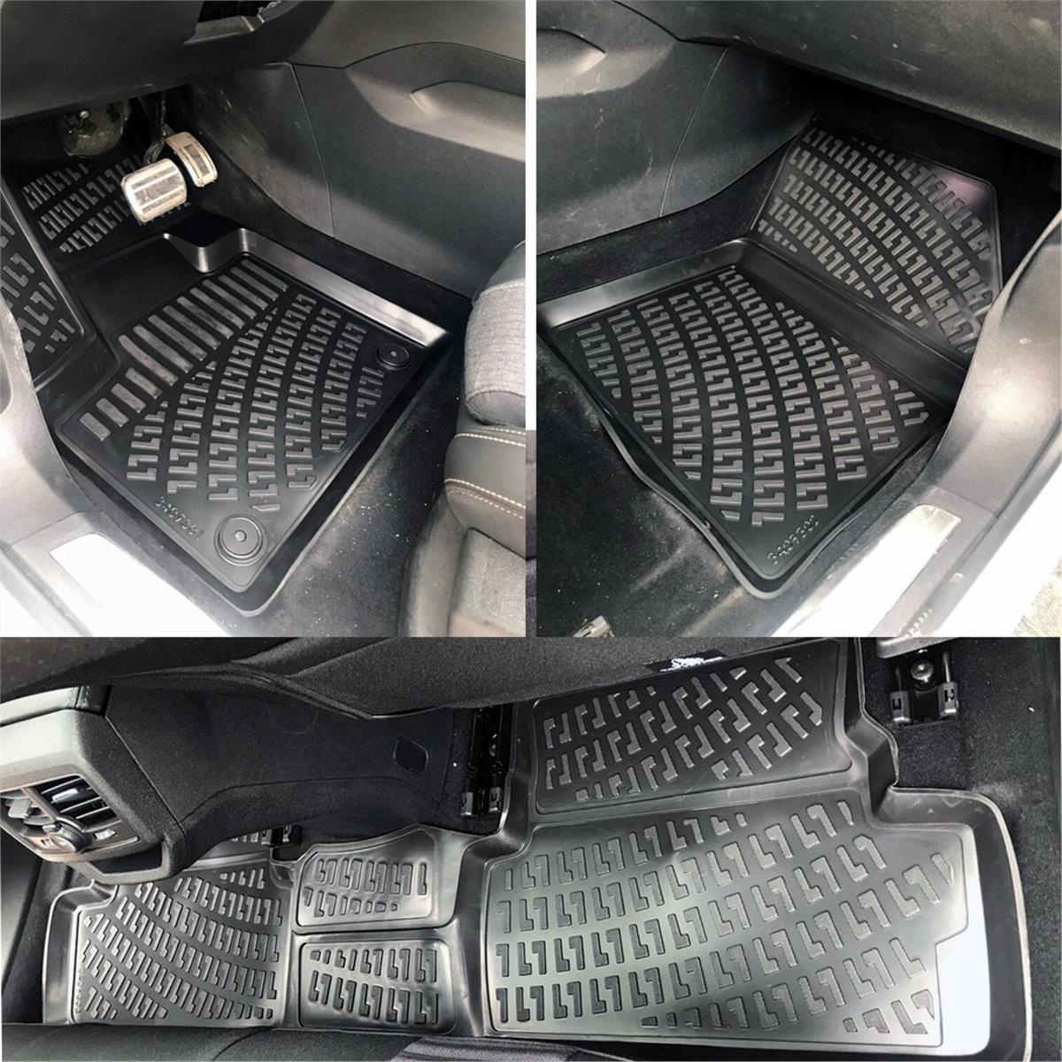 Rizline Peugeot 3008 2016-2024 (Access-Active-Allure) /Grandland 2014-2024 3D Havuzlu Paspas