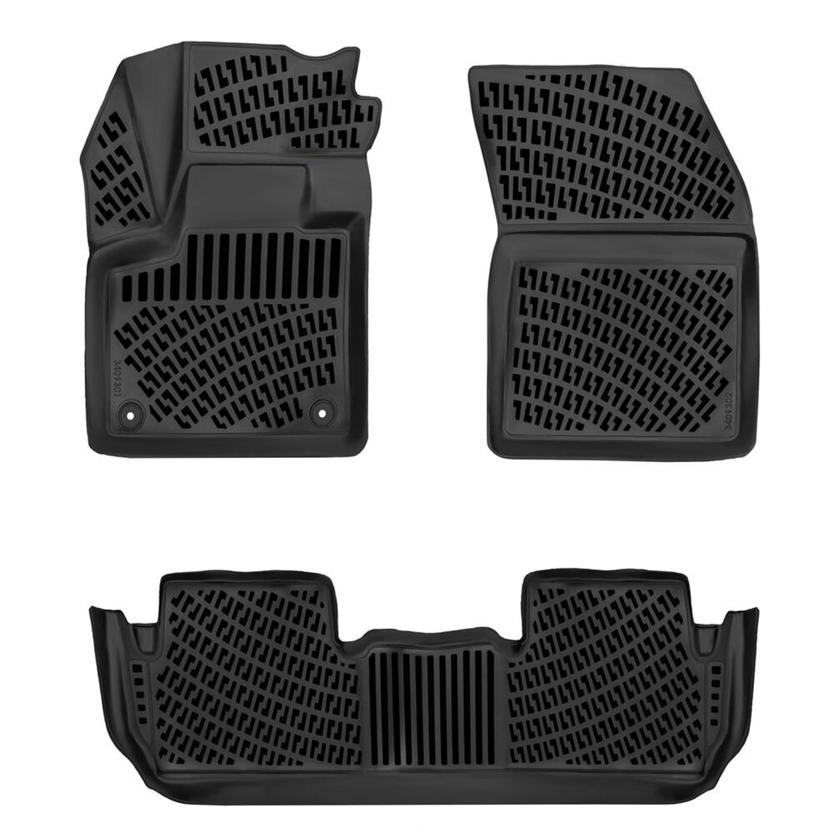 Rizline Peugeot 3008 2016-2024 (Gt Line) 3D Havuzlu Paspas